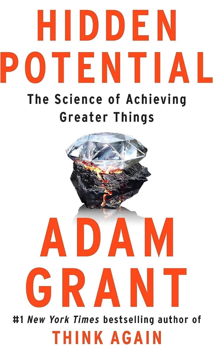 Hidden Potential by Adam Grant book cover